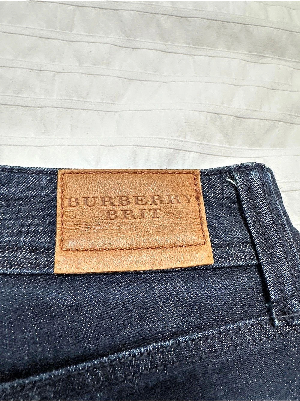 Burberry Brit Skinny Jeans in Blue small fit 25 - Picture 6 of 8